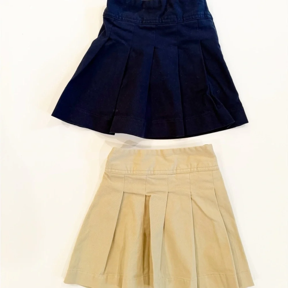 The Children’s Place Girls’ Pleated Uniform Skort Set
